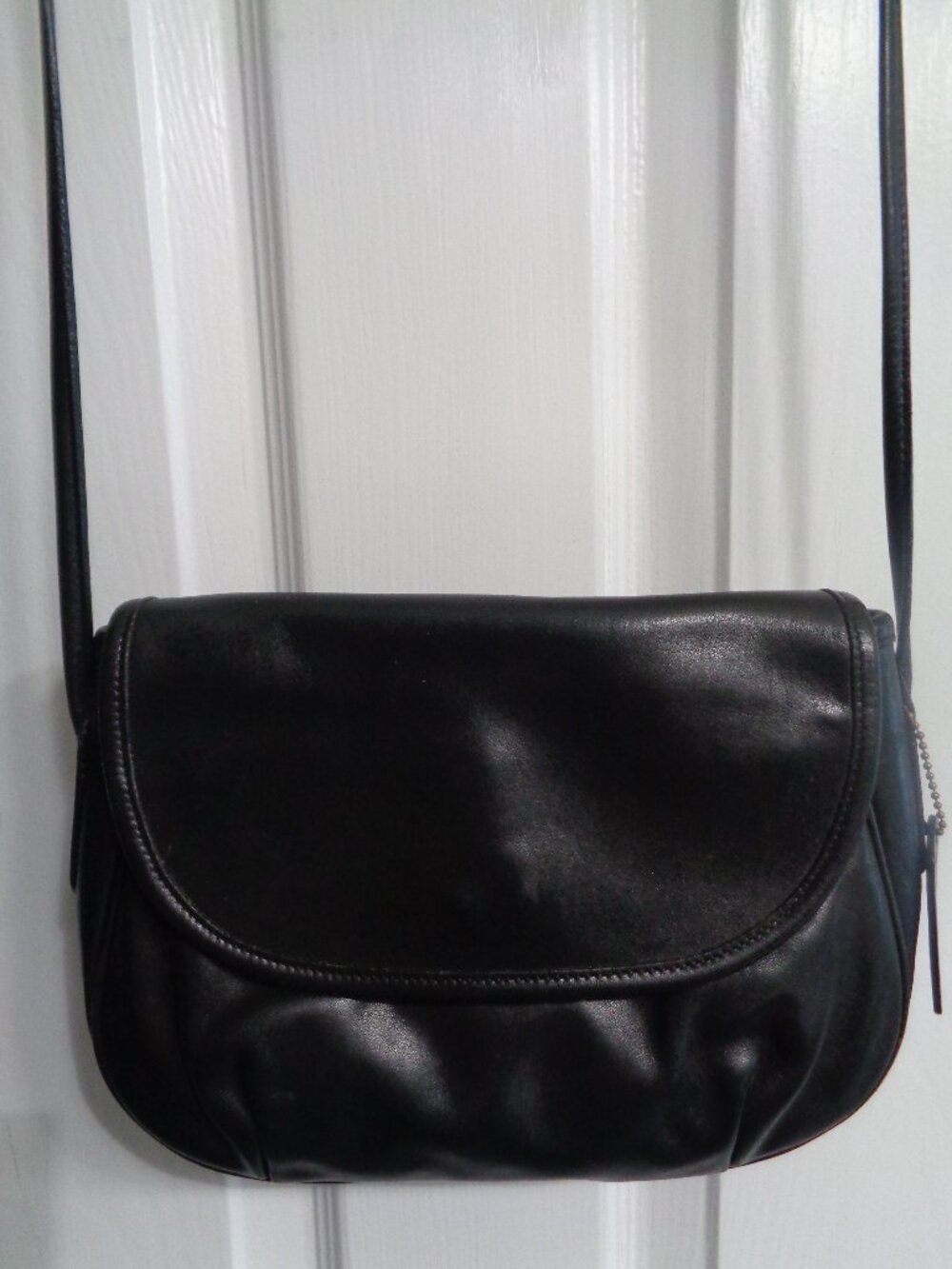 RARE VINTAGE BLACK COACH CAFE BAG - MADE IN ITALY